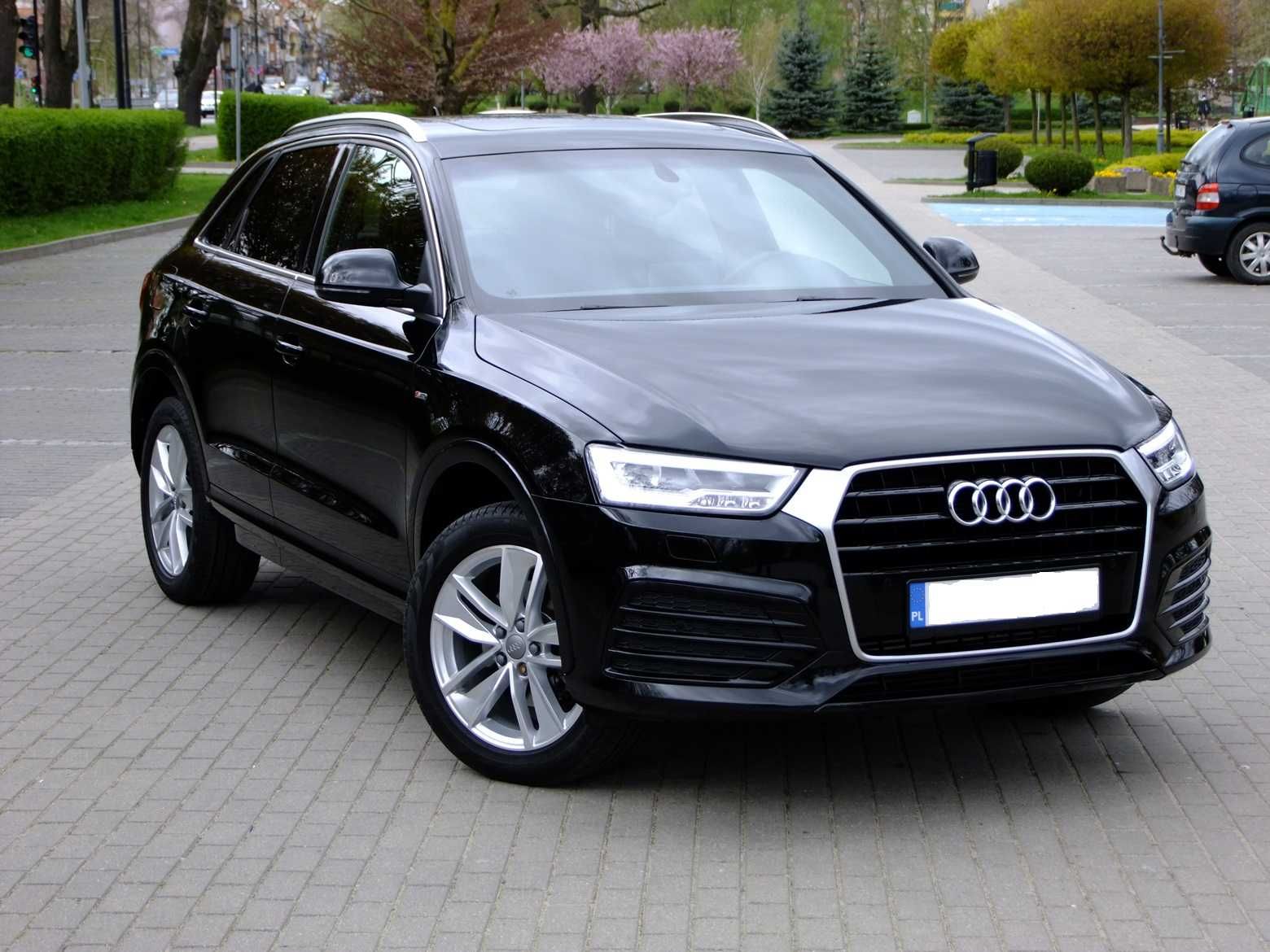 Audi Q3 *przebieg 19 tys.km* S-LINE * 4x4 *hak* JAK NOWY ! Automat ZAM