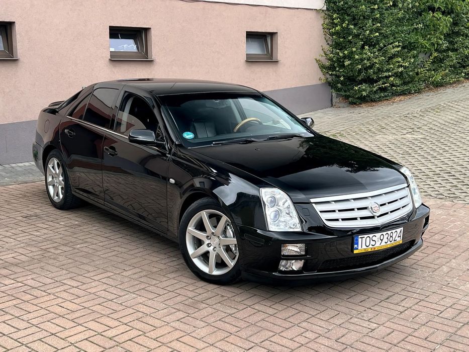 Cadillac STS 4.6 V8 325KM_GAZ LPG_Bose_HeadUp_Europa_Navi_Skóra_Import_Niemcy