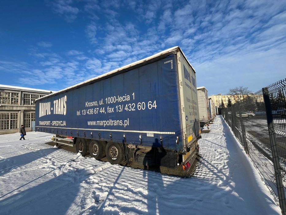 Naczepa samochodowa HUMBAUR HSA 391324 S/HSA – syndyk ogłasza przetarg