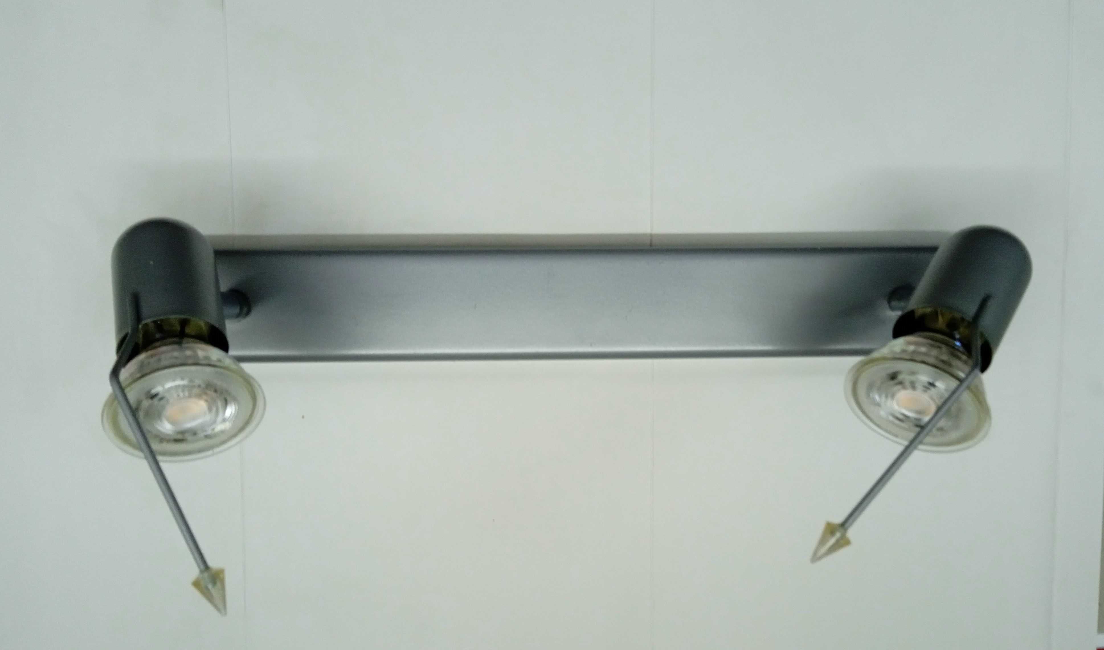 Zestaw lamp (3 szt.) 1x2 i 2x1 na led lub halogeny GU10
