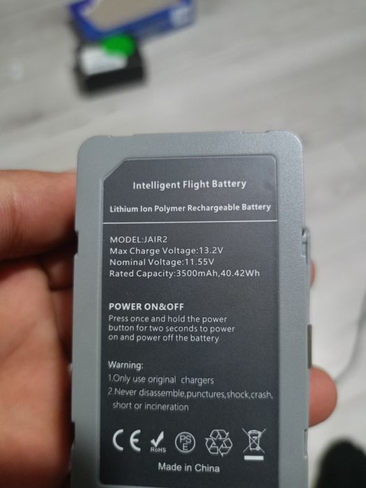 Акумулятор PowerPlant DJI Air 2S, Air 2 3500 мАг (CB970988)