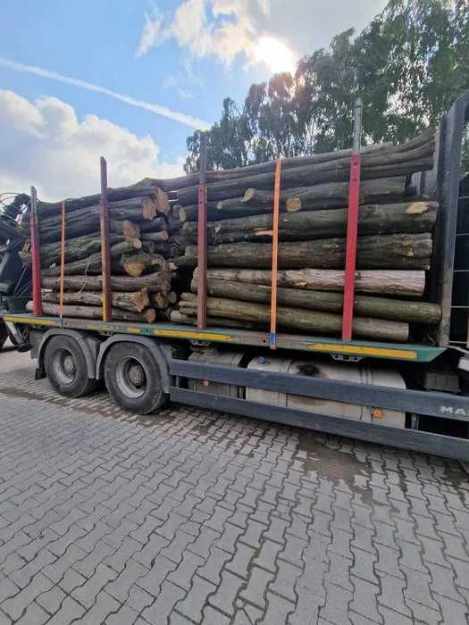 Grab, opał, drewno opałowe, kominkowe, wałki o długości 2,5m - Okazja!
