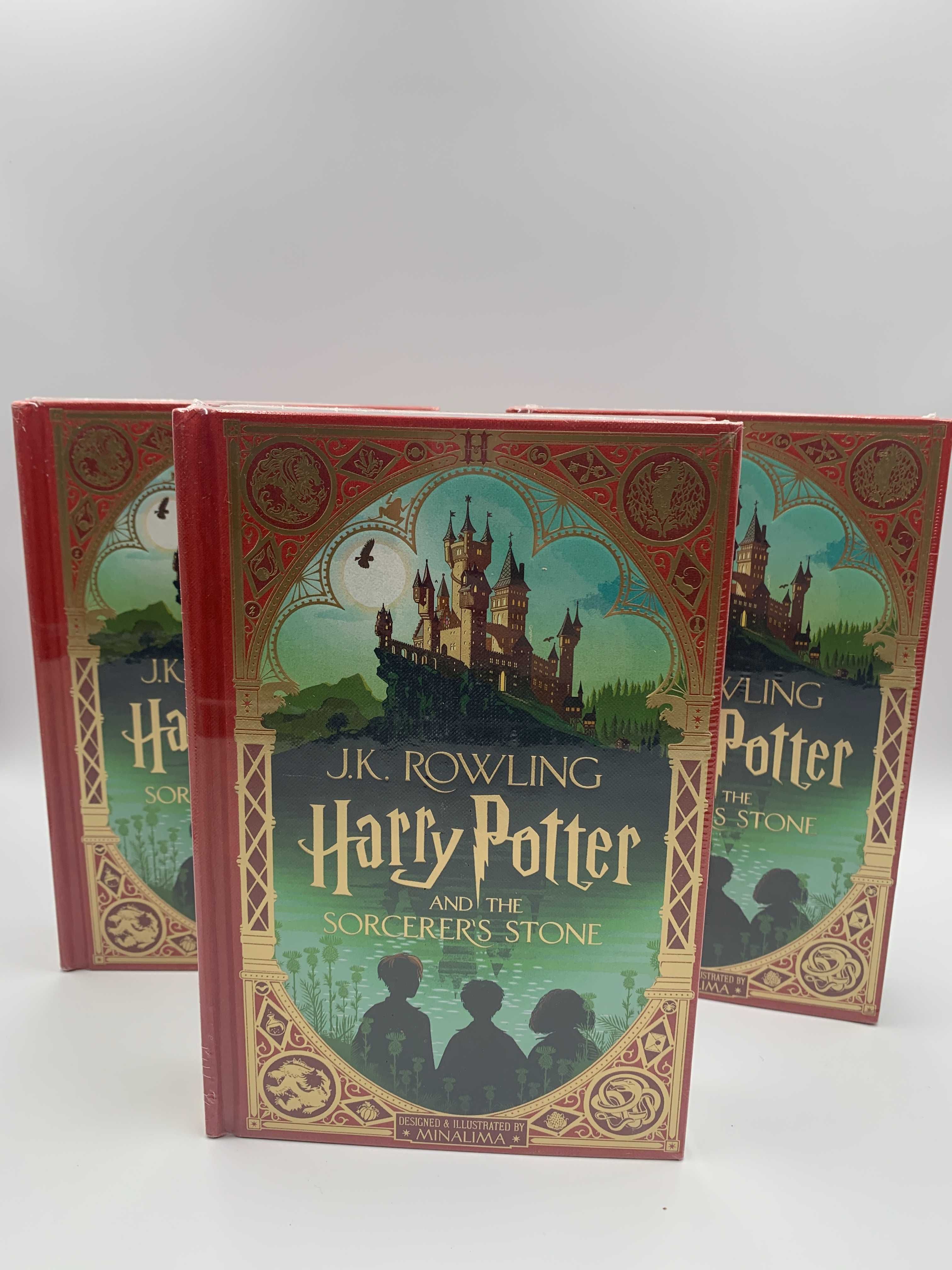 МАГАЗИН! Комплект із 3-х книг Harry Potter: Year 1, 2, 3 (Minalima)