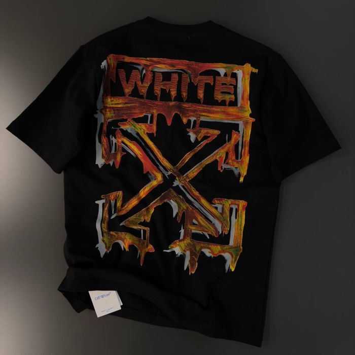 OFF-white футболка мужская оверсайз черная красная белая оригигал