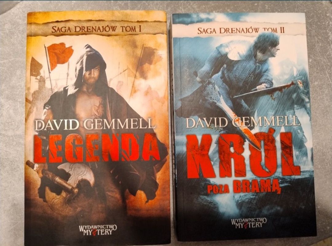 Gemmell David saga Drenajów Legenda Król poza bramą