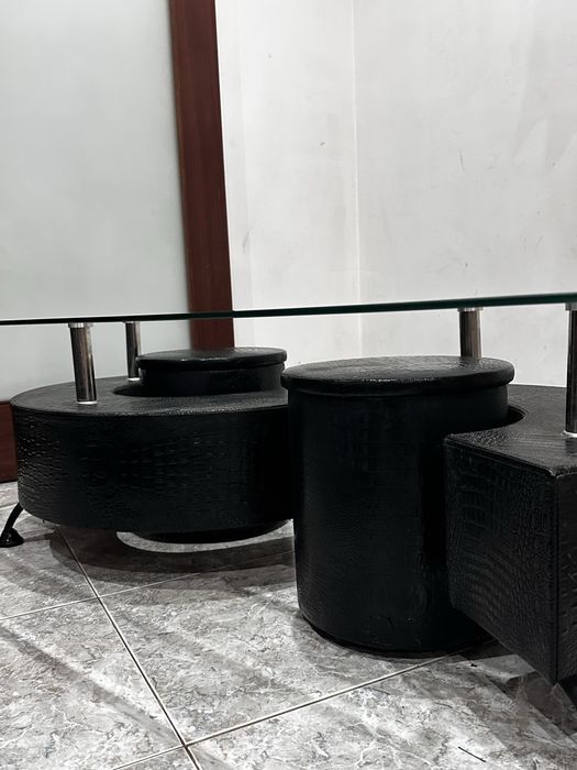 Mesa de Centro em Vidro