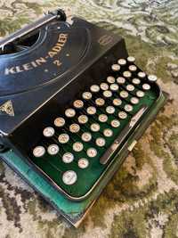 Zabytkowa maszyna do pisania Klein Adler 2 1927 r. Rarytas!