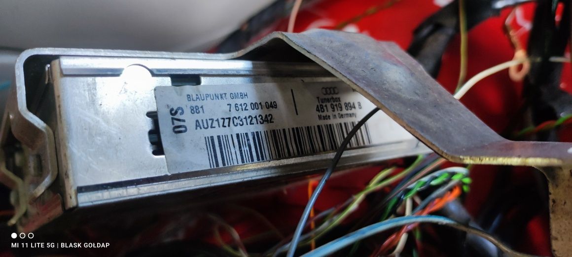 Kompletny Telefon z Wiązką Elektryczną z Audi S6 4.2 Q Sedan 02 Gołdap