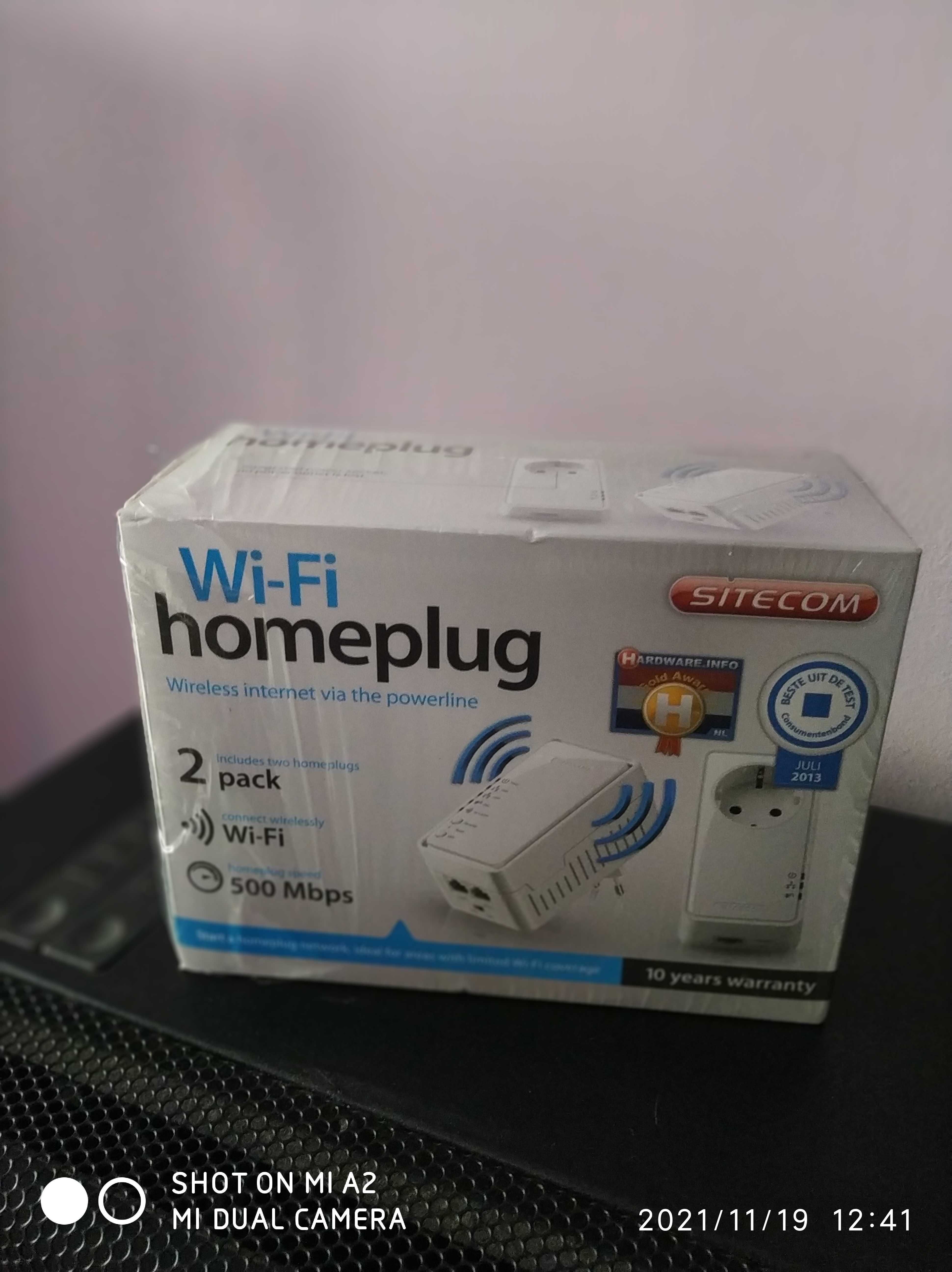 LN-555 Wi-Fi Homeplug Kit 500 Mbps