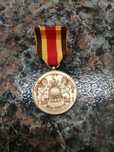 medalha antiga , 1960 , empresa claras , torres novas