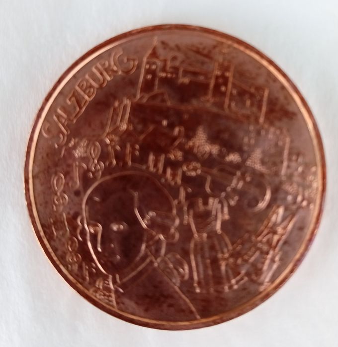 Moedas de euros de coleção