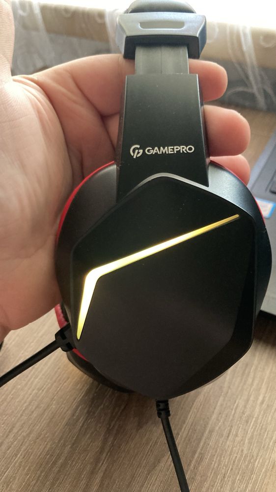Наушники для пк/GamePro HS311 Чорні RGB