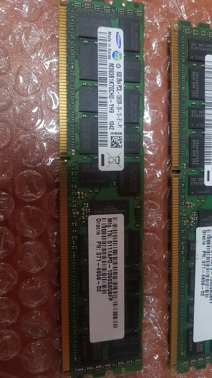 Serwerowa pamięć RAM Samsung ddr3 8GB 4szt