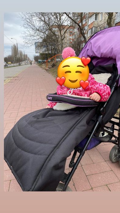 Продам конверт зимовий в колиску