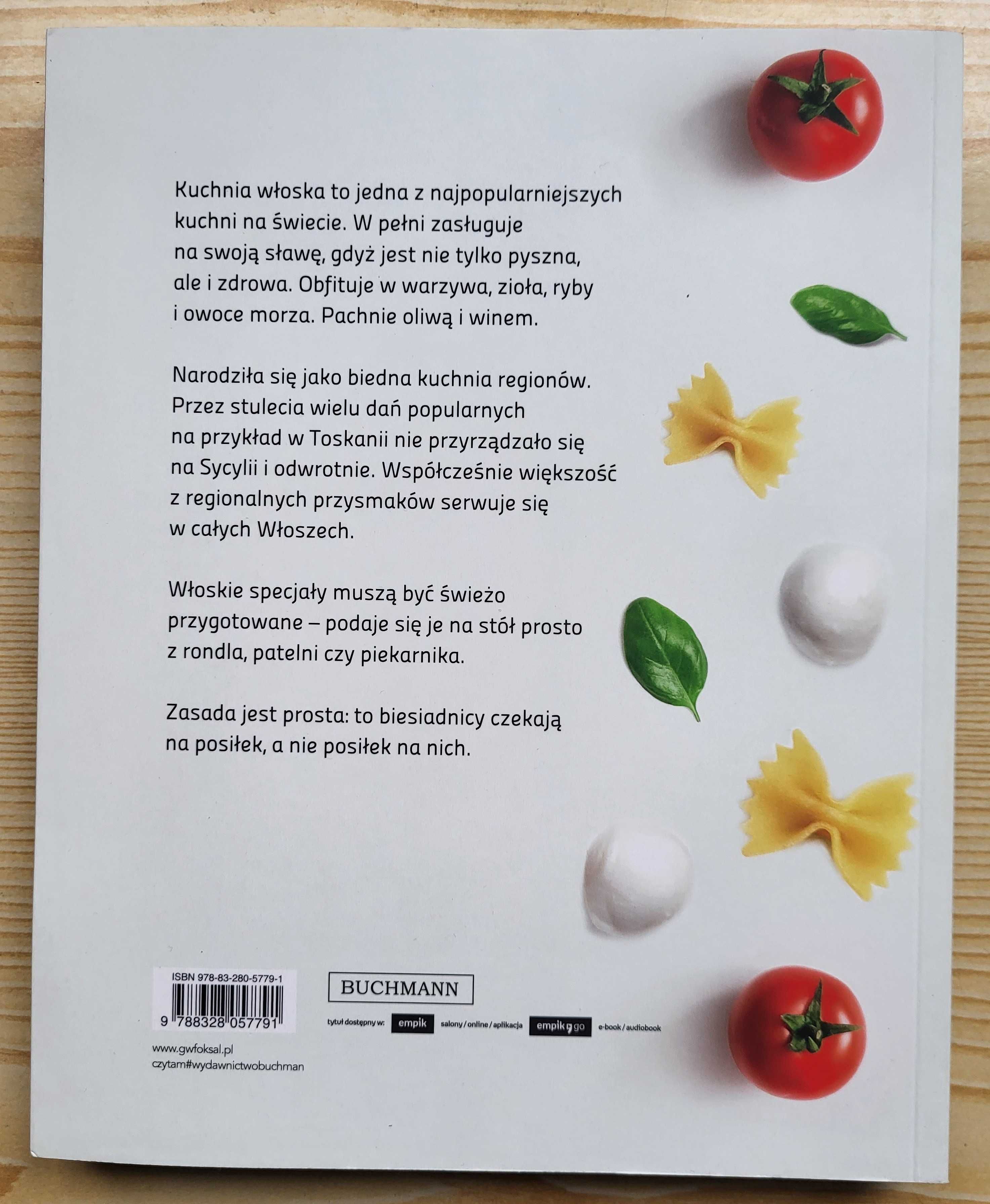 "Kuchnia włoska. Słońce na talerzu" - NOWA - NAJTANIEJ na RYNKU!