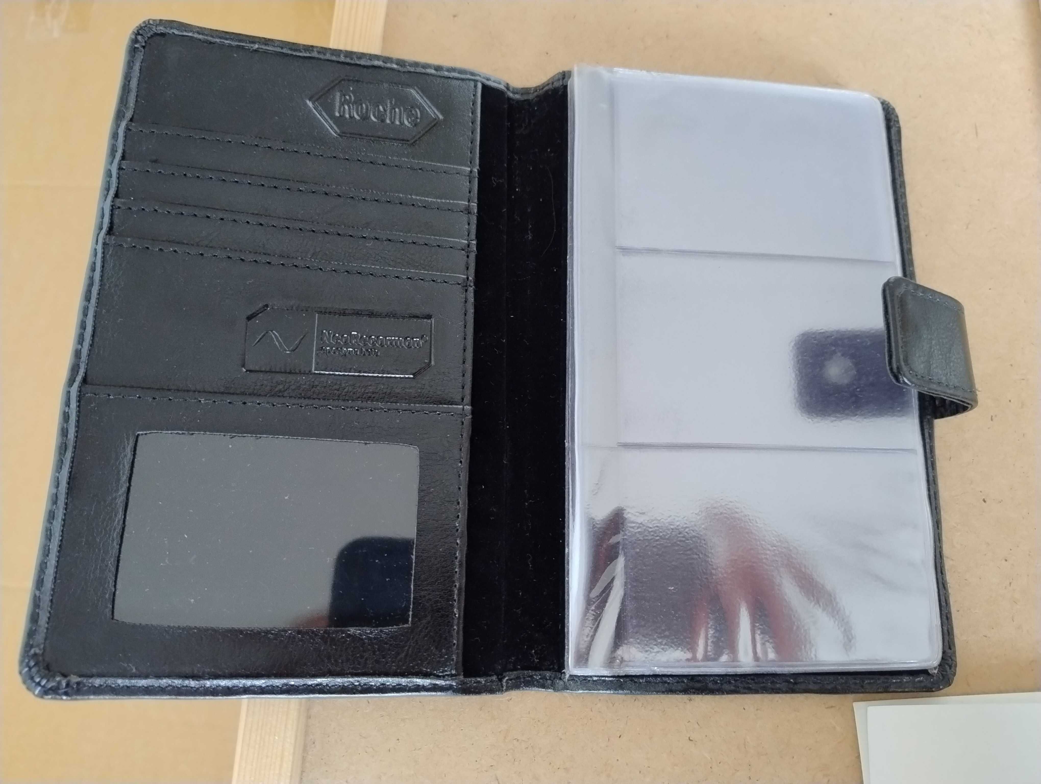 SUPER portfel Wizytownik w etui Roche Etui na wizytówki karty kredytow