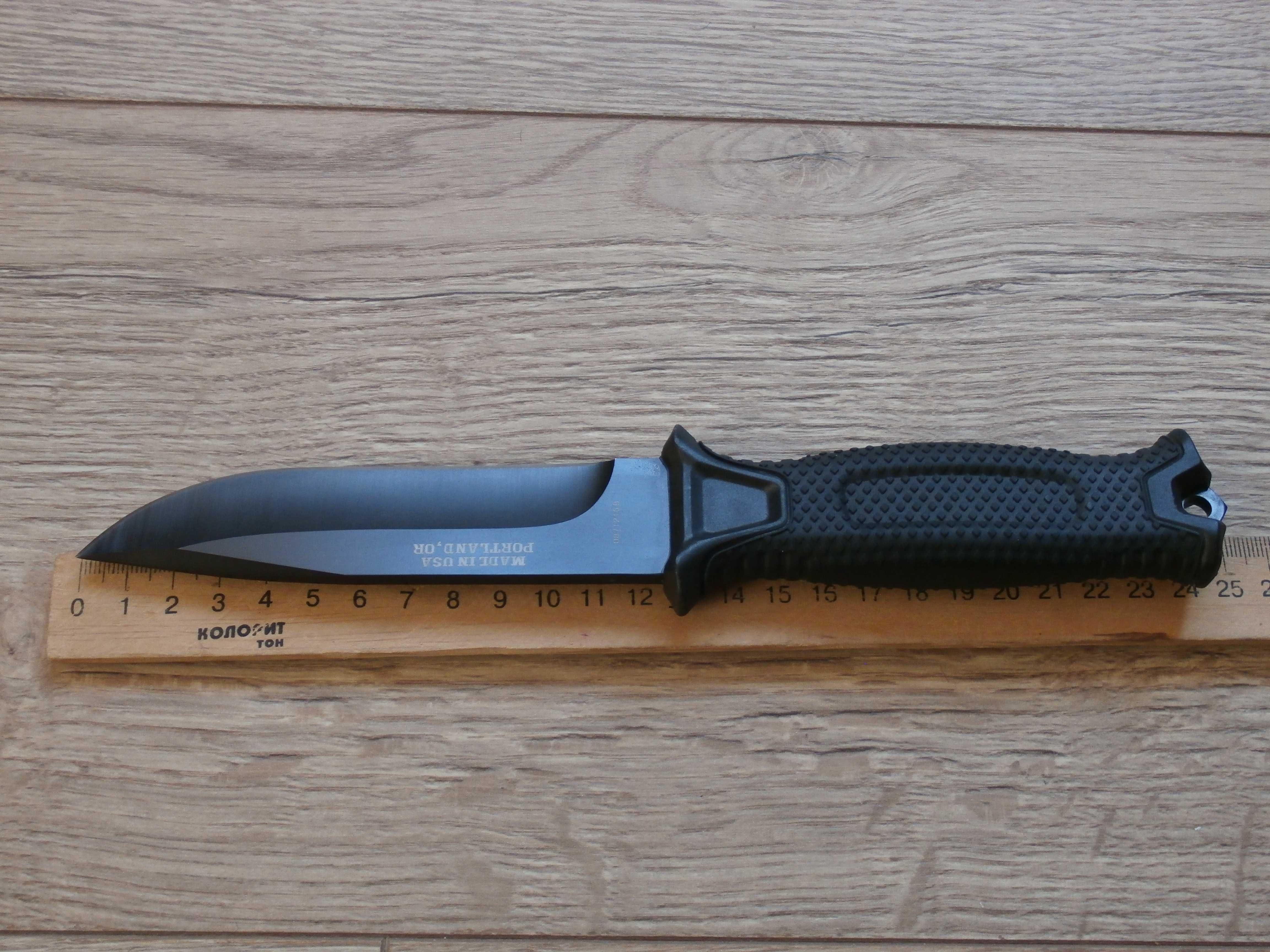 Тактичний мисливський ніж Gerber Strongarm Fixed Black 24.8см+ножни