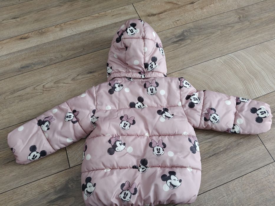 Kurtka zimowa myszka Miki 86 -92 h&m