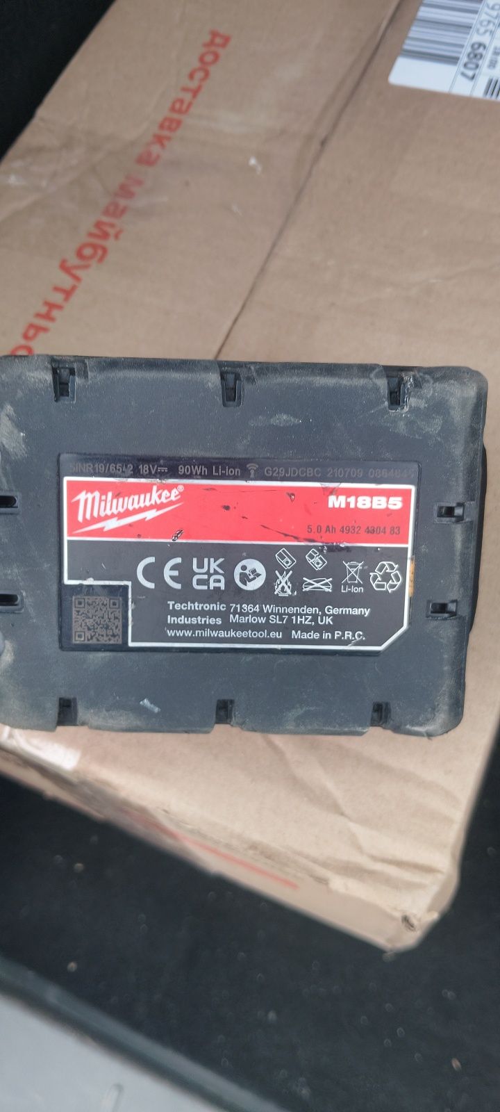 Акумулятор Milwaukee m18 5ah