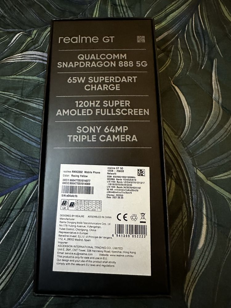Telefon Realme gt 5g 12/256gb