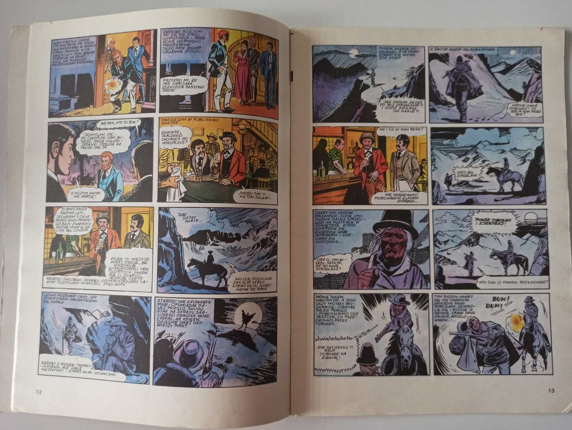 Dziedzictwo Inków - komiks I wydanie 1988