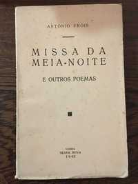 Missa da Meia-Noite e Outros Poemas - António Fróis