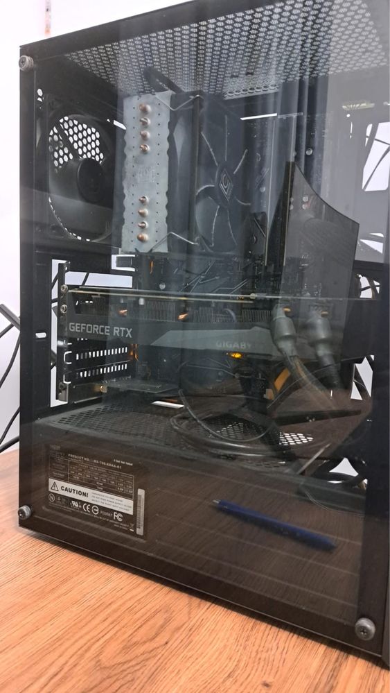 Komputer gamingowy i5-9400F / RTX 3060 ti / 16 gb ram + monitor AOC