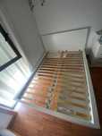 Cama MALM Ikea, branca, c/2 gavetões + colchão ,160x200 cm