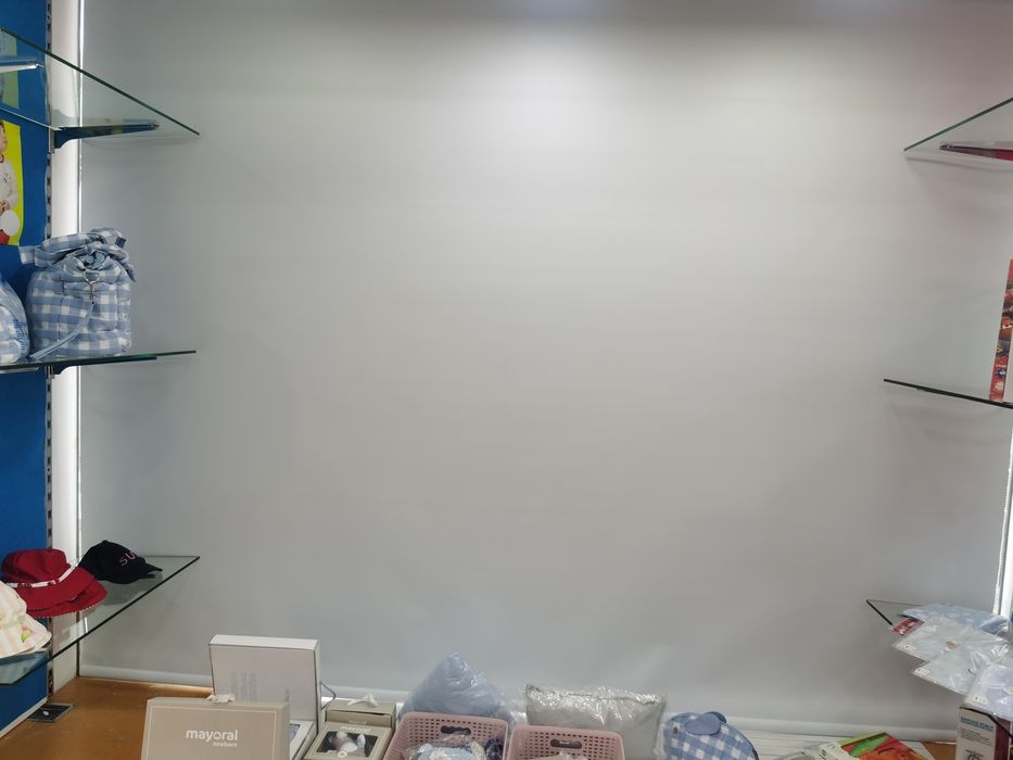 Cortina blackout térmico branco