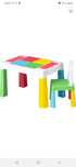 Комплект Tega Multifun стіл + 1 стілець MF-001 Multicolor