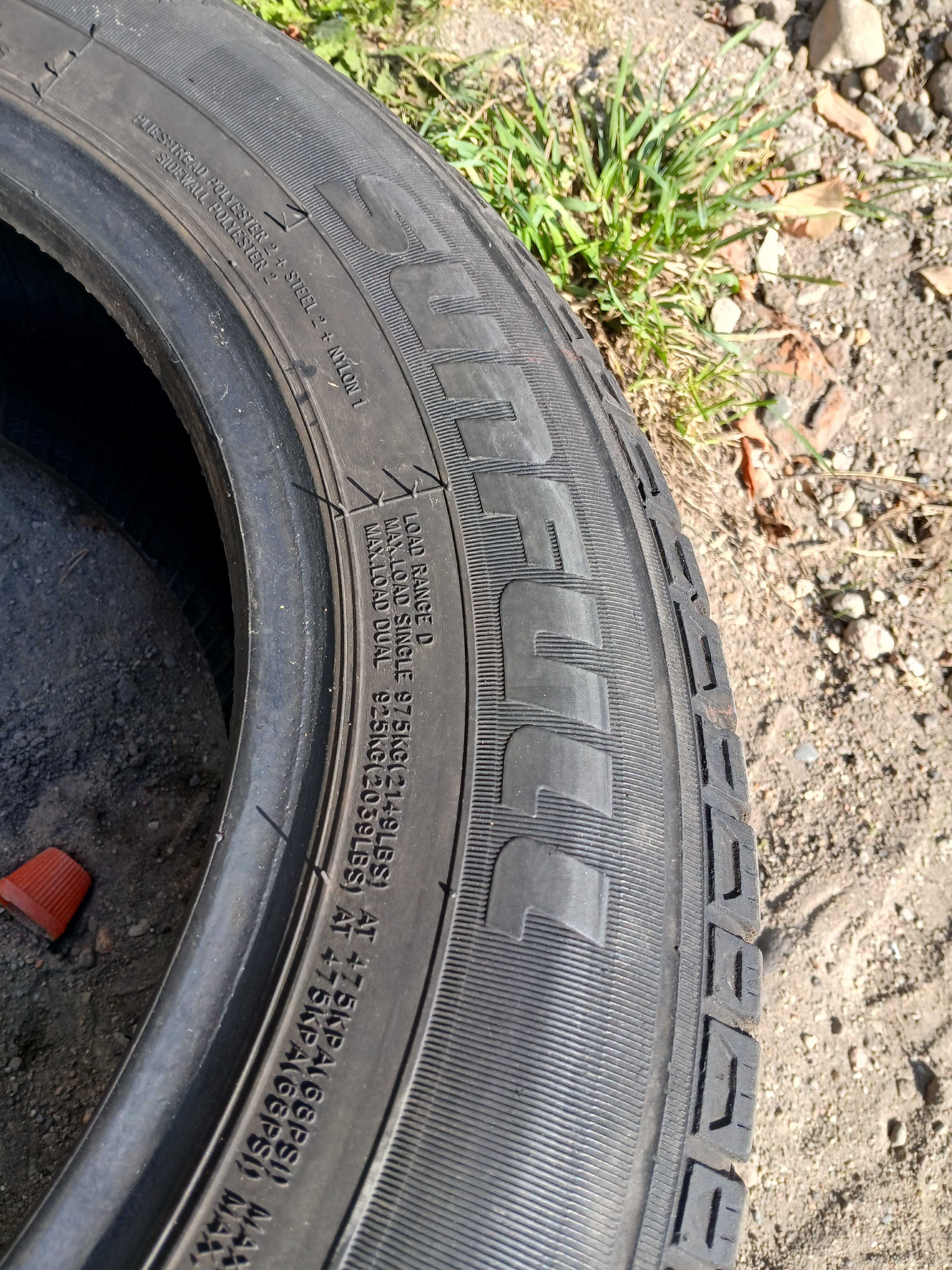 2x używane opony zimowe 205/65 R16C Sunfull Montaż GWARANCJA