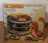Grill elektryczny Quadro 4318, 1100 W, nieużywany, oryginalny karton