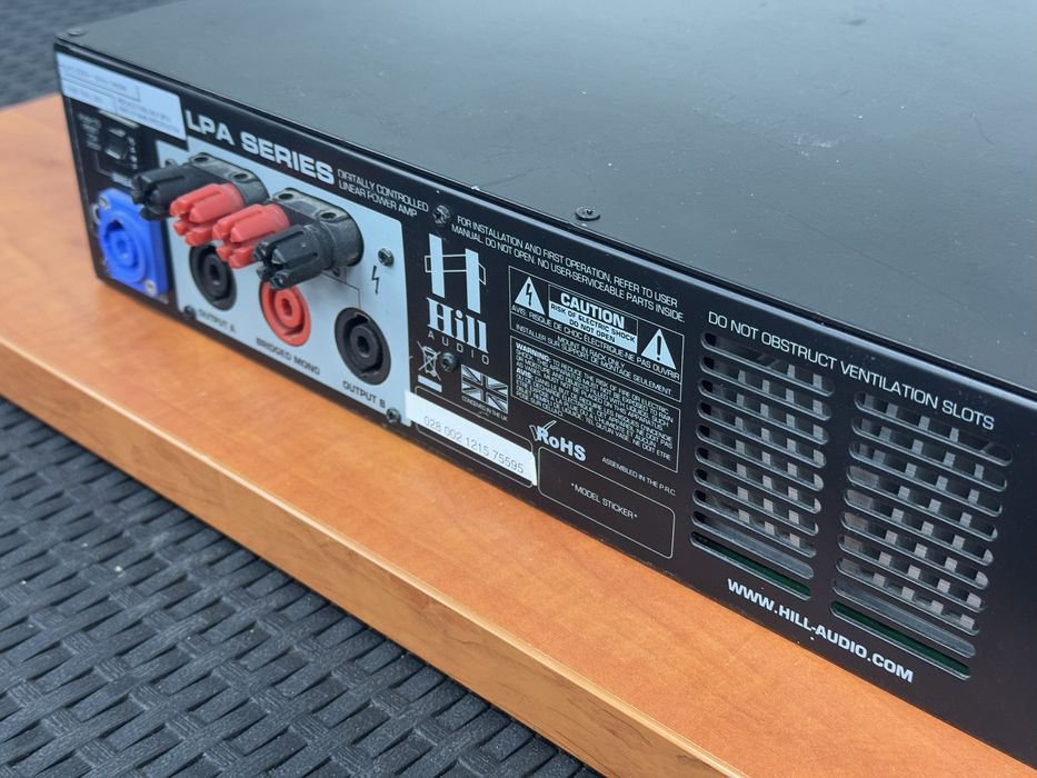 Estradowa końcówka mocy Hill Audio LPA1400 2x450w okazja najtaniej