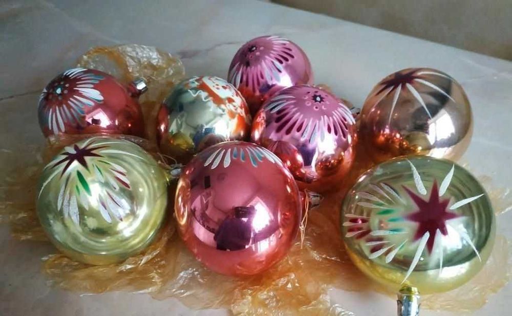 Игрушки елочные,родом из СССР