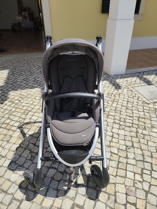 Carrinho de bebe com ovo