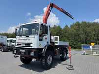 Iveco EuroCargo 135E23 4x4 mało używany/Dżwig /super stan  Import Francja,wyjątkowy stan