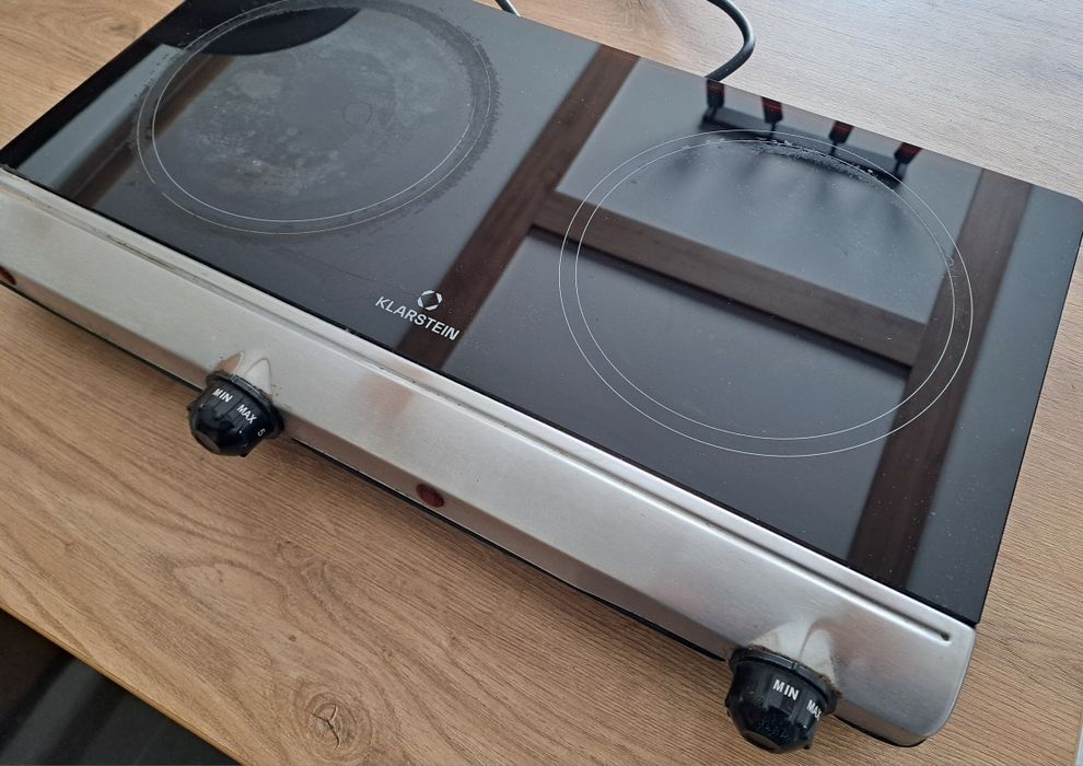 Płyta grzewcza elektryczna wolnostojąca dwupalnikowa Klarstein 2100-25