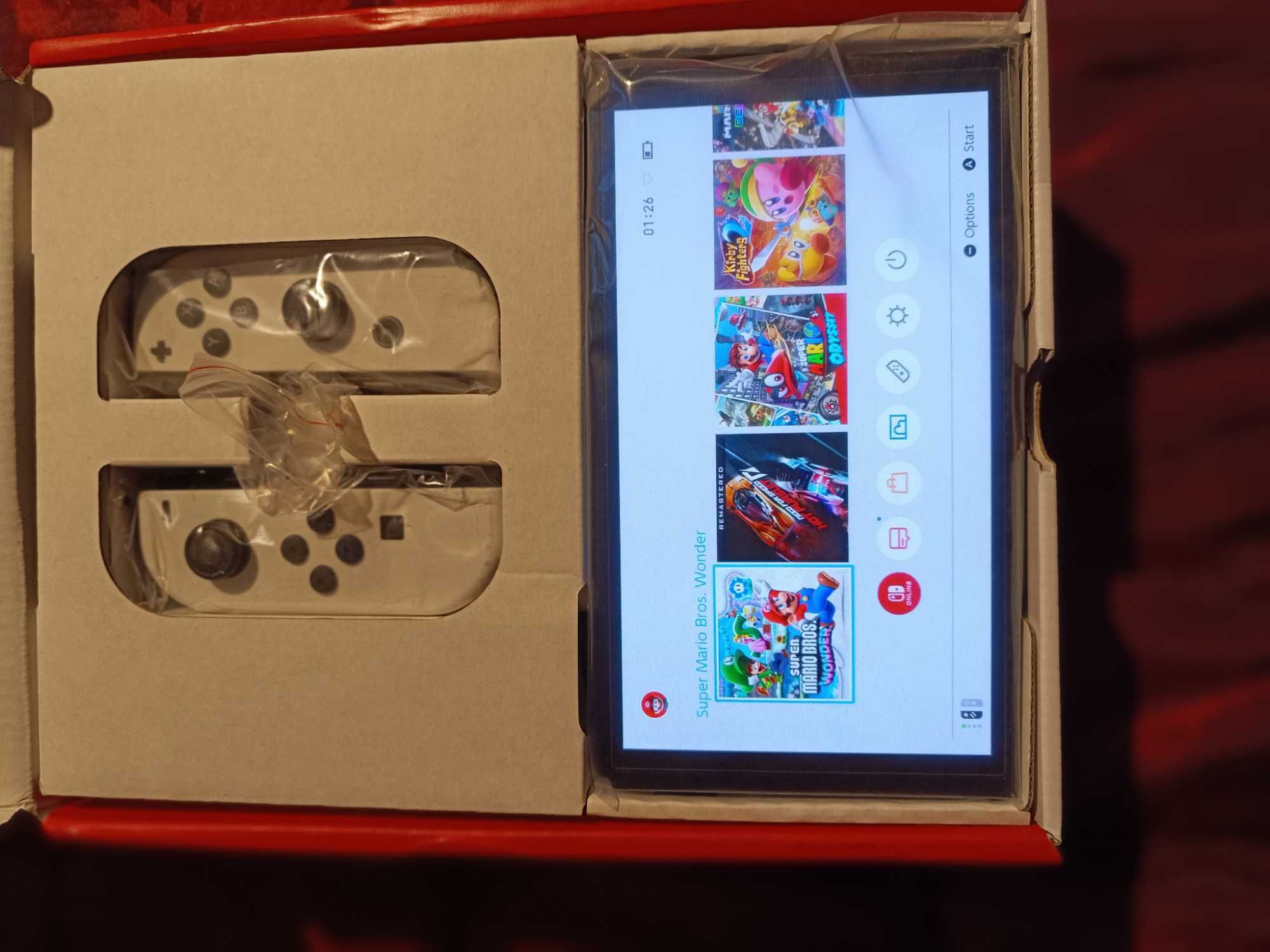 Nintendo oled Hwfly + karta 256