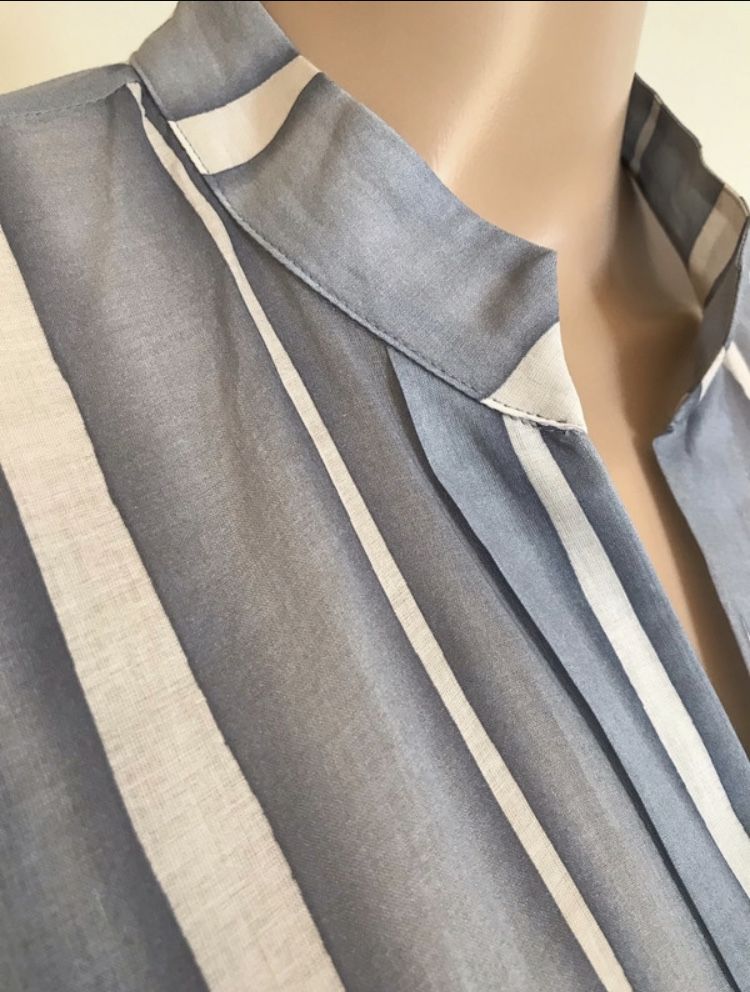 Kopertowa włoska bluzka bawełna plus size 50