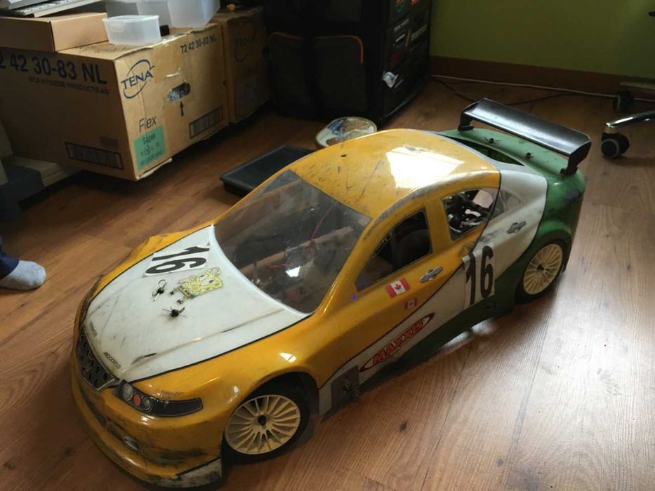 1/5 Scale RC Contrast Racing es, Carro Telecommando