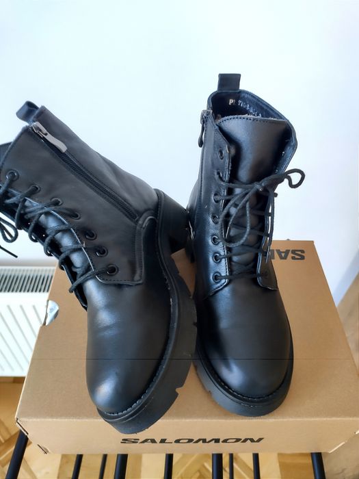 Зимові черевики на хутрі натуральна шкіра