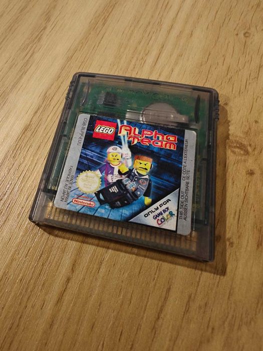 Jogo LEGO Alpha Team – Nintendo Game Boy Color (Original)