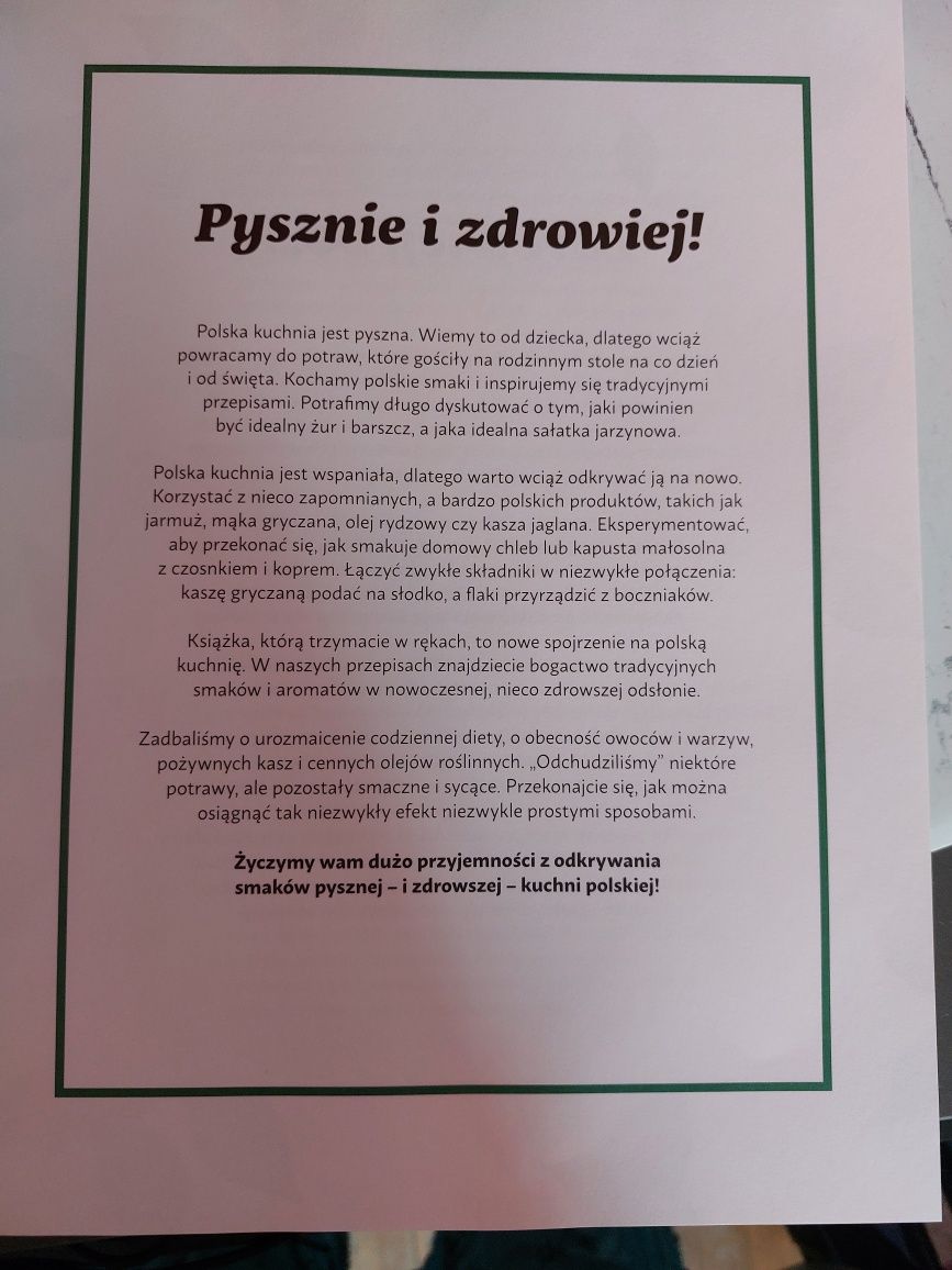 Książka ,, Kuchnia Polska