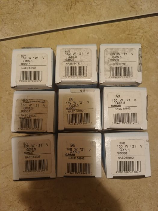 Żarówka halogenowa GX 5.3  150 W 21 V