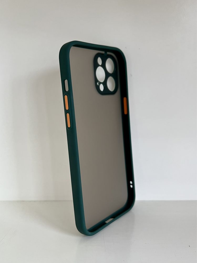 Capa iPhone 12 Pro Max borda verde
