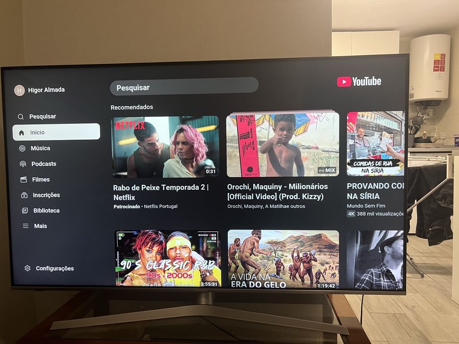 Tv hinsense 55” 4K