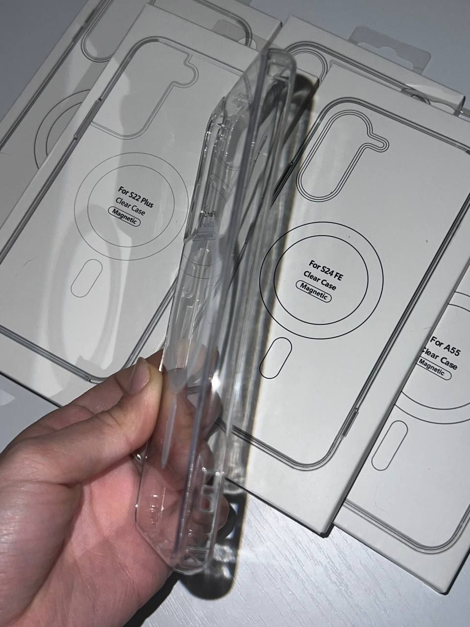 Чехол magsafe противоударный Samsung S21 -S25