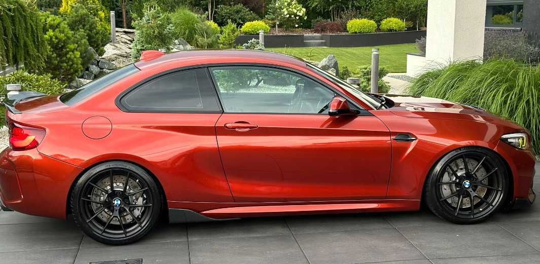 Dokładki Listwy Pod Progi BMW M2 F87 M2C CARBON