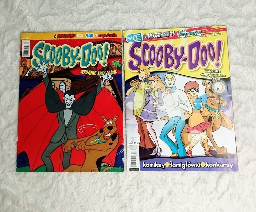 Zestaw 4 x magazyn Scooby-Doo / Scooby Doo 2014 / 2015