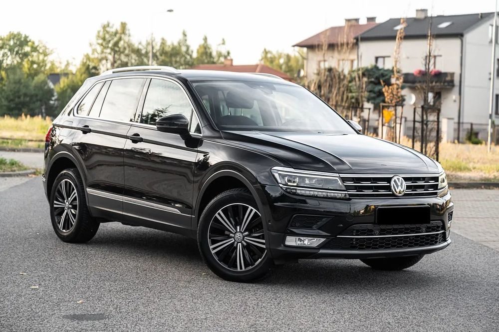 Volkswagen Tiguan 2.0TDI 150KM 4x4 Alcantara FULL LED Tempomat ACC Kamera Nav Parktronic